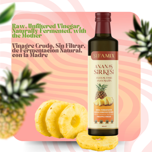 Premium Ananas Sirkesi 500 ml