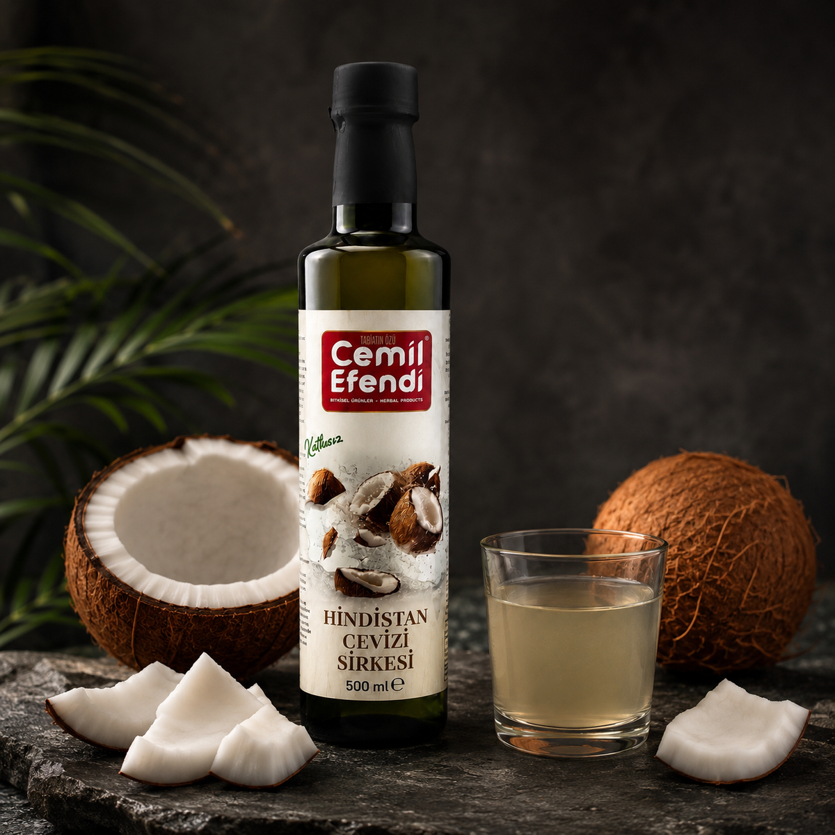 Cemil Efendi Hindistan Cevizi Sirkesi 500 ml