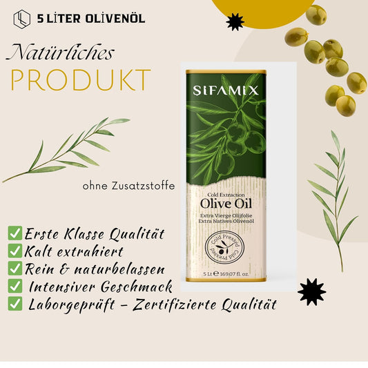 Sifamix Girit Sızma Zeytinyağı 5 L