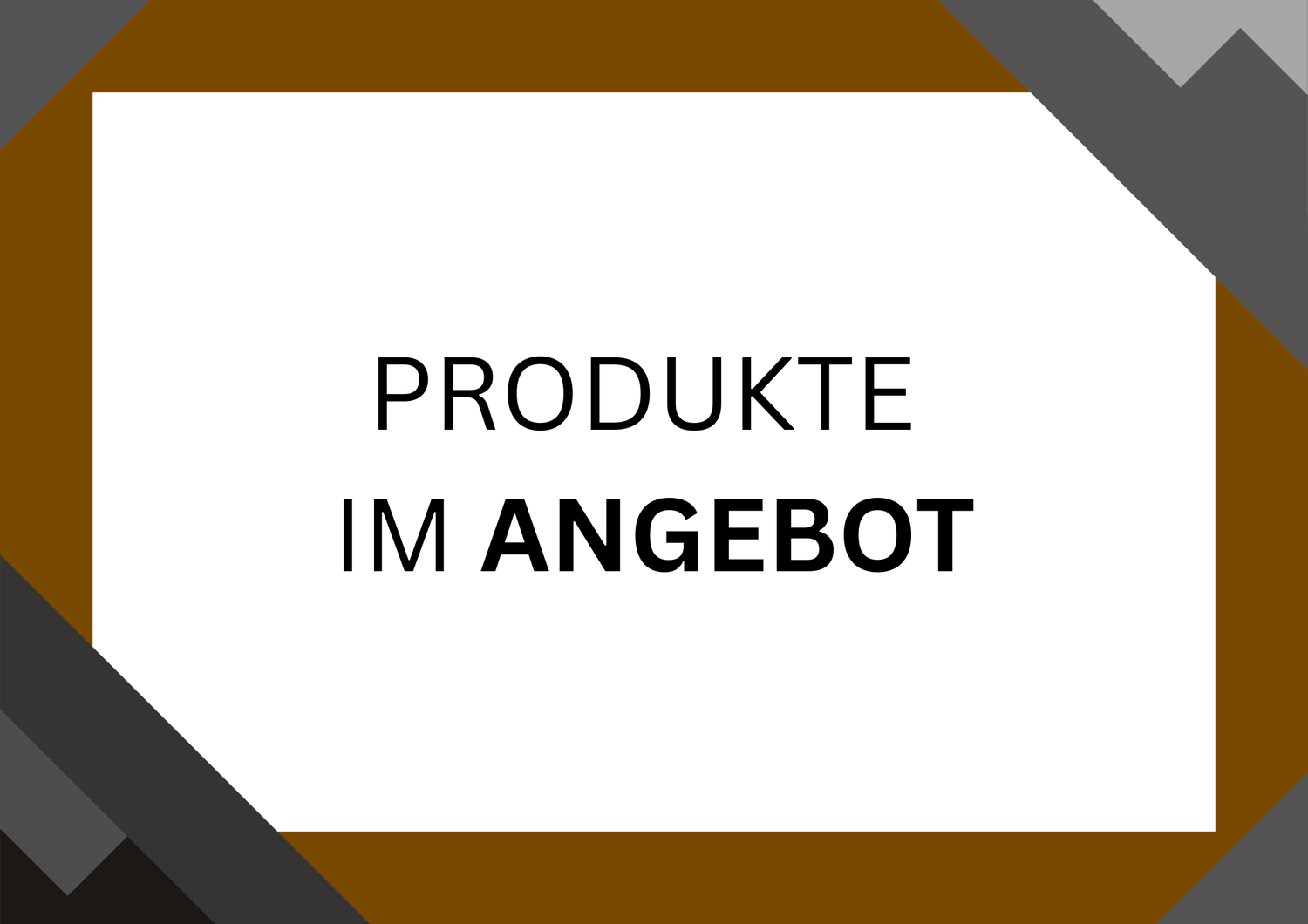 Produkte im Angebot