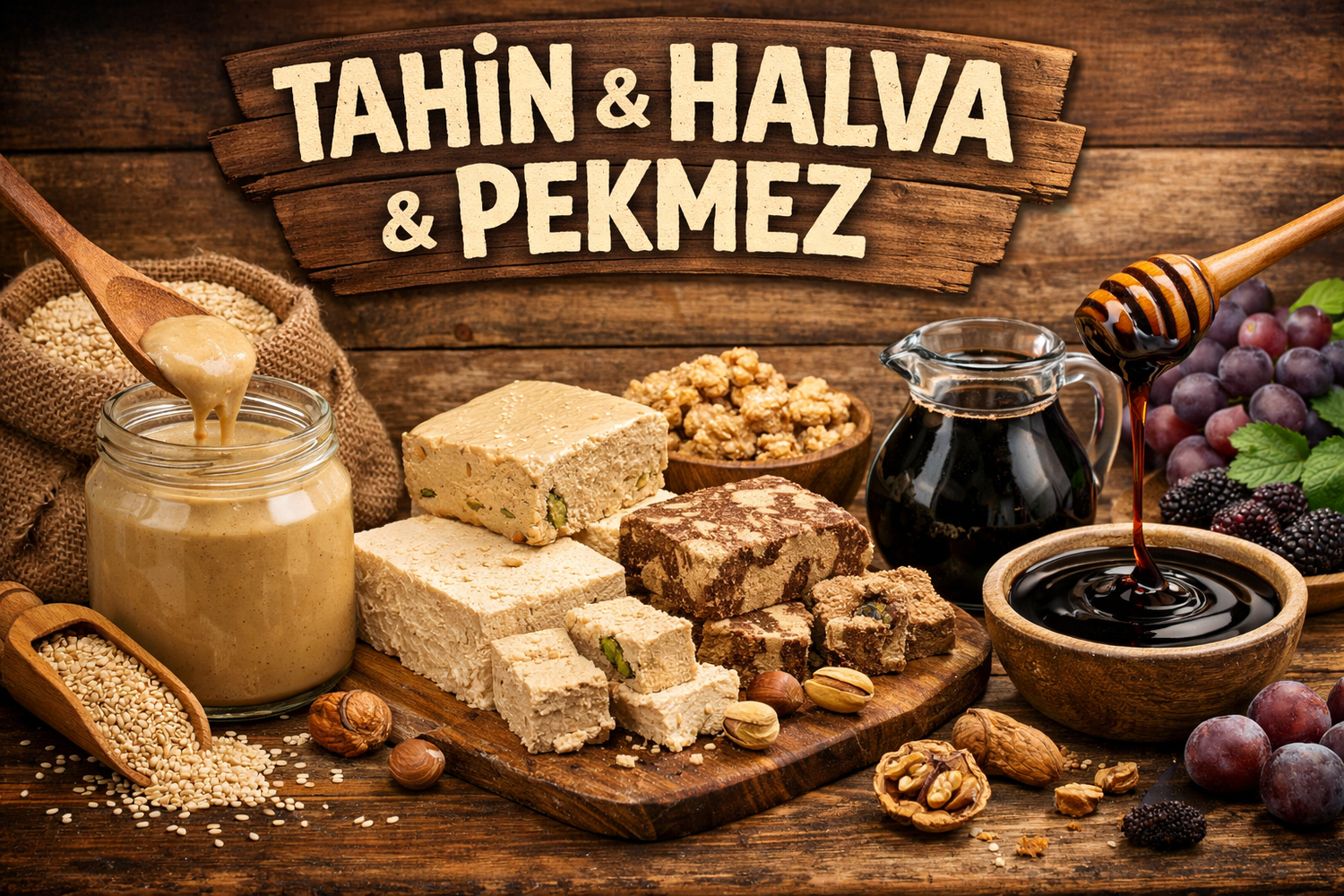 Tahin & Halva & Pekmez
