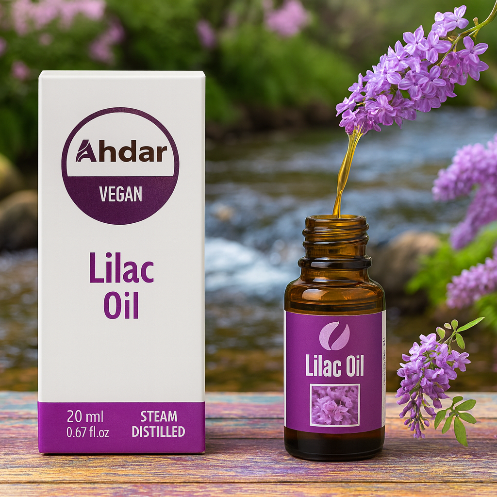 20 ml - 100% Fliederöl, Reines Ätherisches Öl – Natürlich & Ohne Zusätze – Premium Qualität für Aromatherapie, Diffuser, Massage & Wellness (Fliederöl)