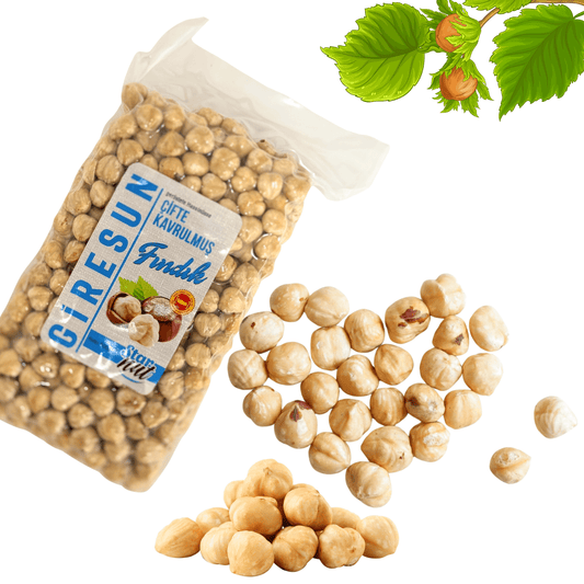 Premium Geröstete Türkische Haselnüsse 500g – Giresun Herkunft | Natürlich, Ungesalzen, Vegan | Hoher Protein- & Ballaststoffgehalt | Ideal zum Backen & Snacken (Geröstete Haselnüsse 500 g)