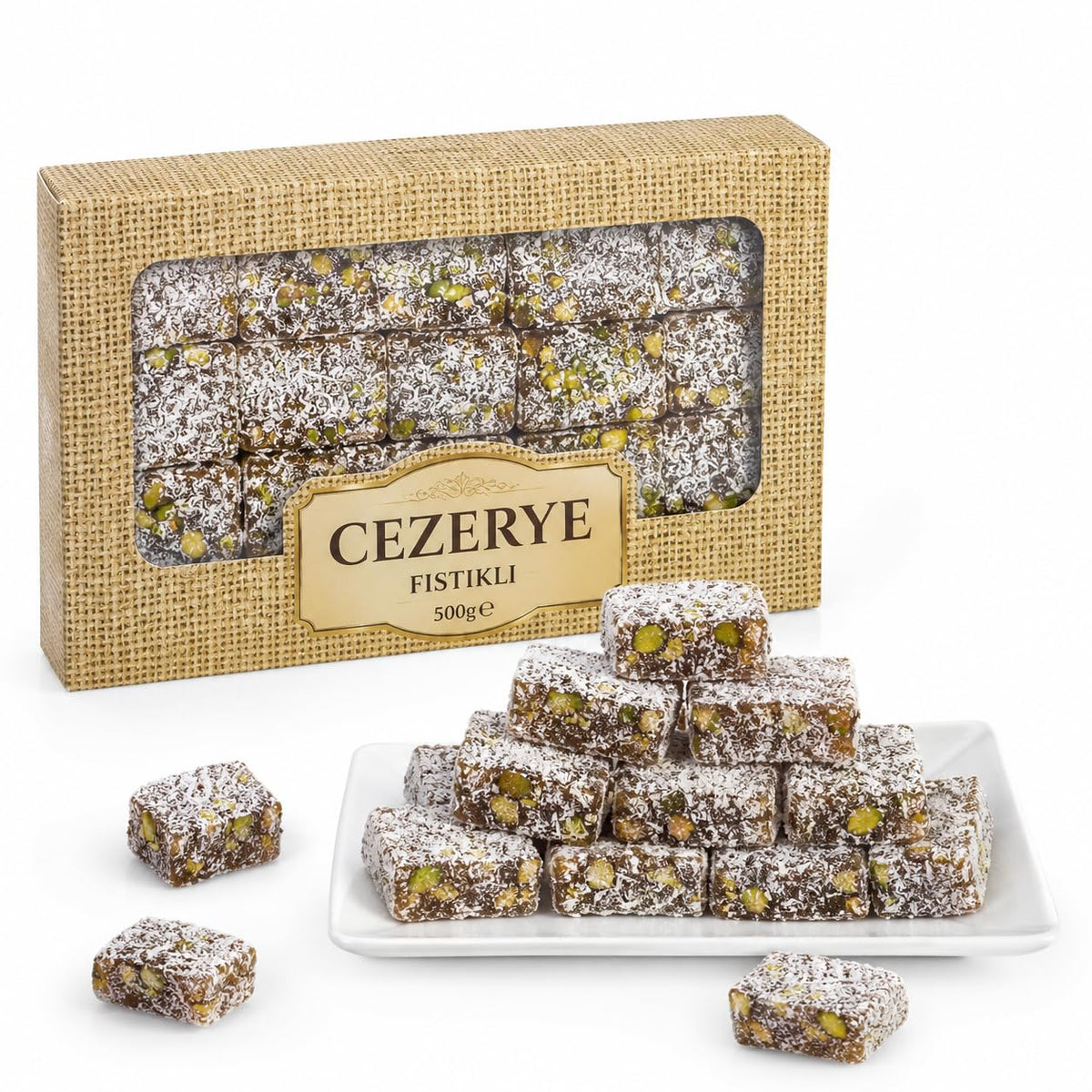 Dermann Fıstıklı Cezerye 500 g