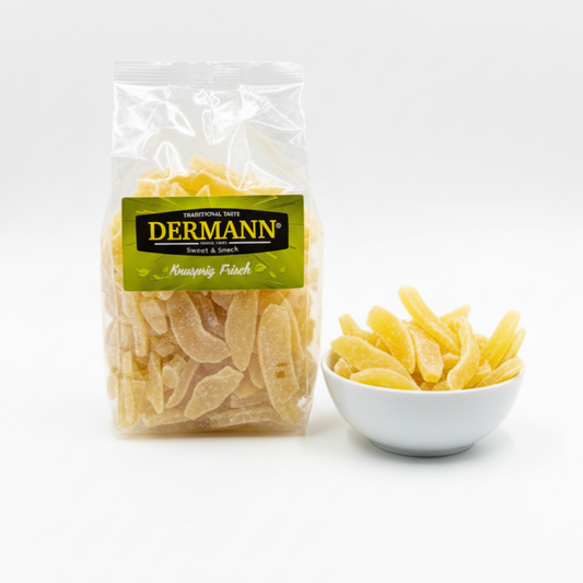 Papaya getrocknet 500g | saftig, fruchtig und aromatisch | kandierte Papayastangen | natürlicher Snack mit Rohrzucker, ideal als Snack oder Topping