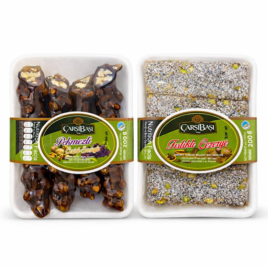 Cevizli Sucuk - Antep Fıstıklı Cezerye Set