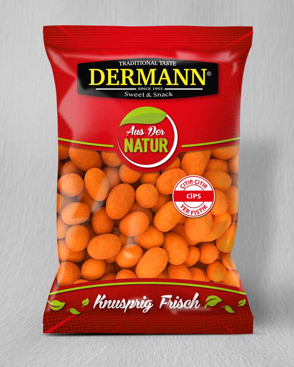 2 Stück × 170g Knuspriger Gewürzte Erdnüsse – Würzig, Aromatisch & Perfekt zum Knabbern | 200g Premium Erdnüsse -Snack, Praktischer Snack für unterwegs (Gewürzte Erdnüsse)