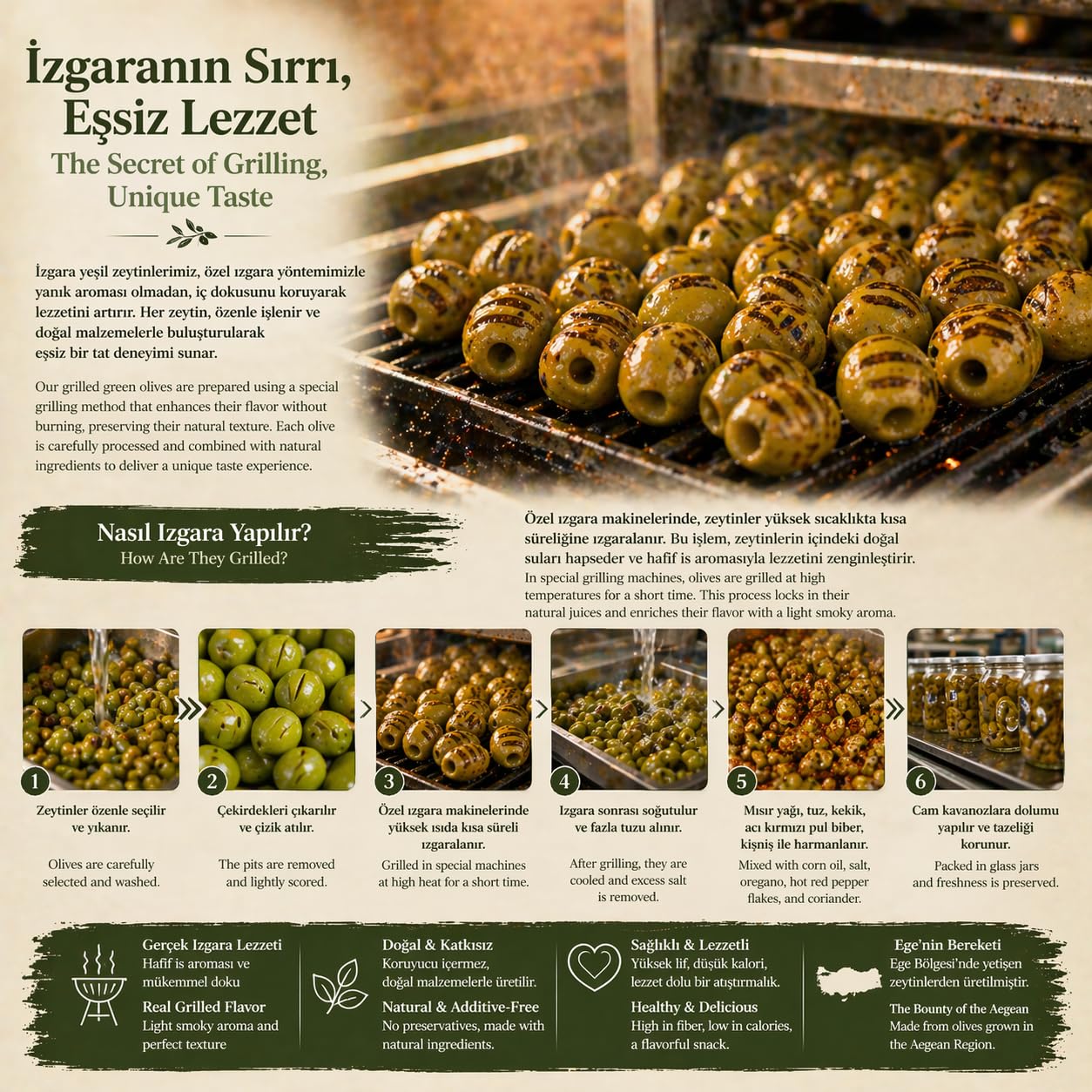 Dali Izgara Yeşil Zeytin 330 g