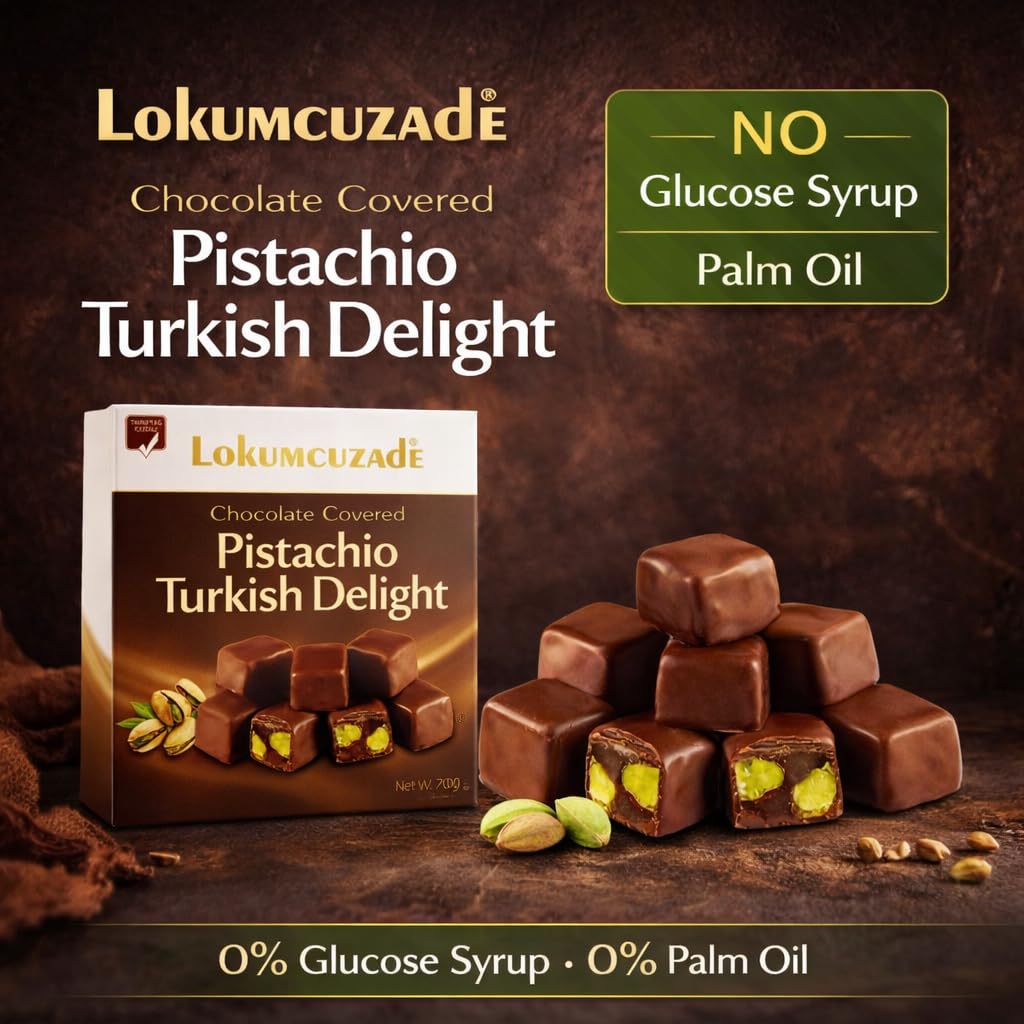 Çikolatalı Fıstıklı Lokum 70 g
