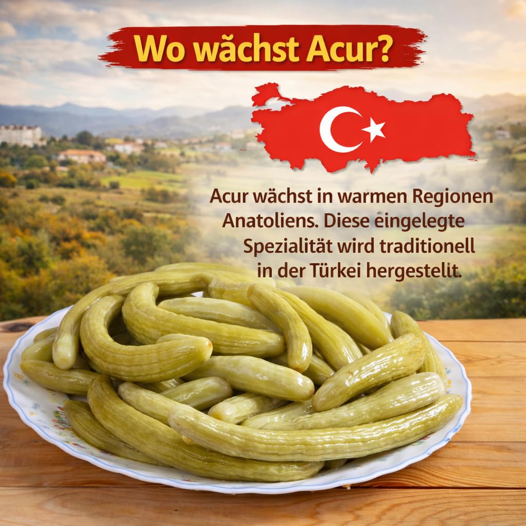 Acur Turşusu 2 kg (Salamura dahil)
