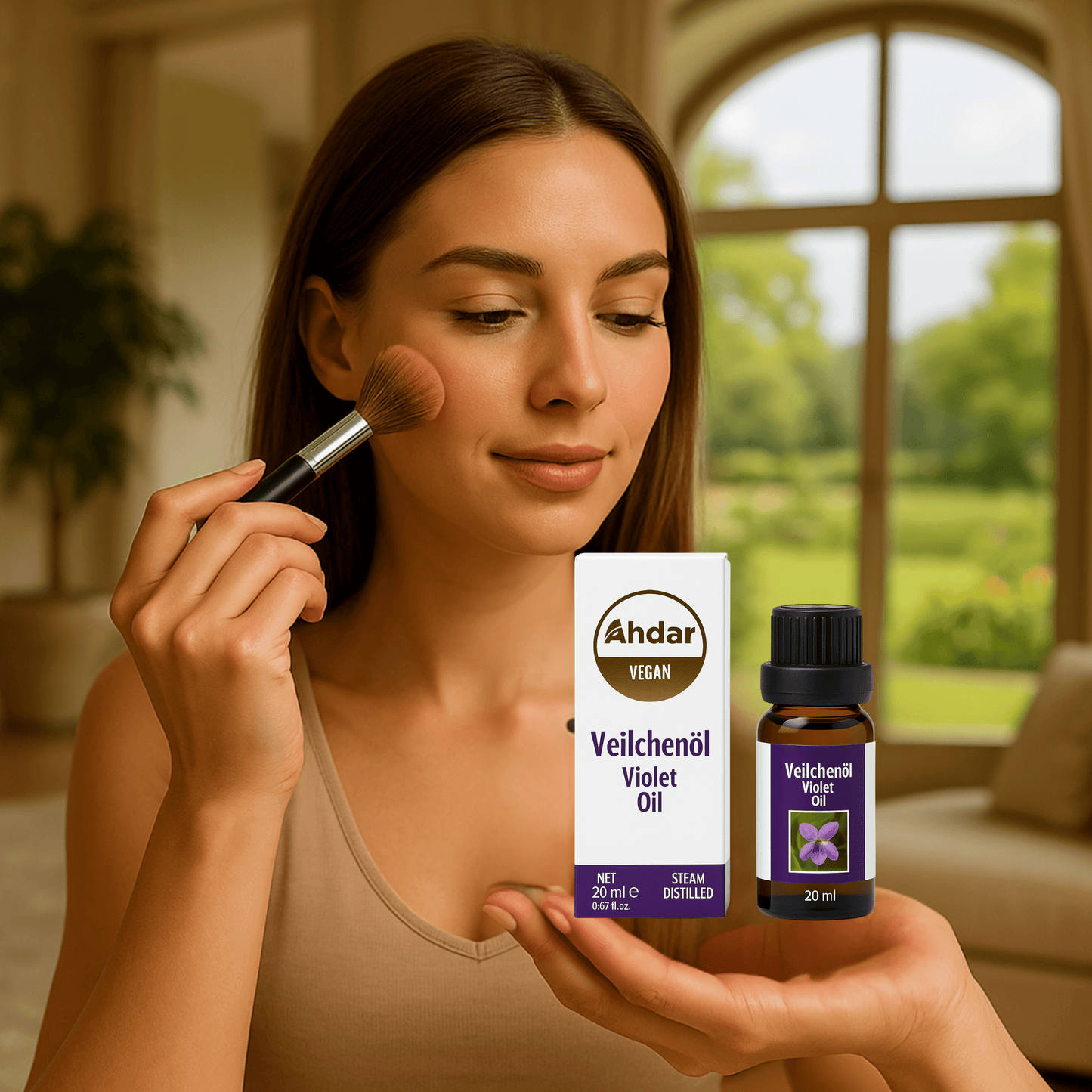 20 ml,100% Veilchenöl, Reines Ätherisches Öl – Natürlich & Ohne Zusätze – Premium Qualität für Aromatherapie, Diffuser, Massage & Wellness (Veilchenöl)