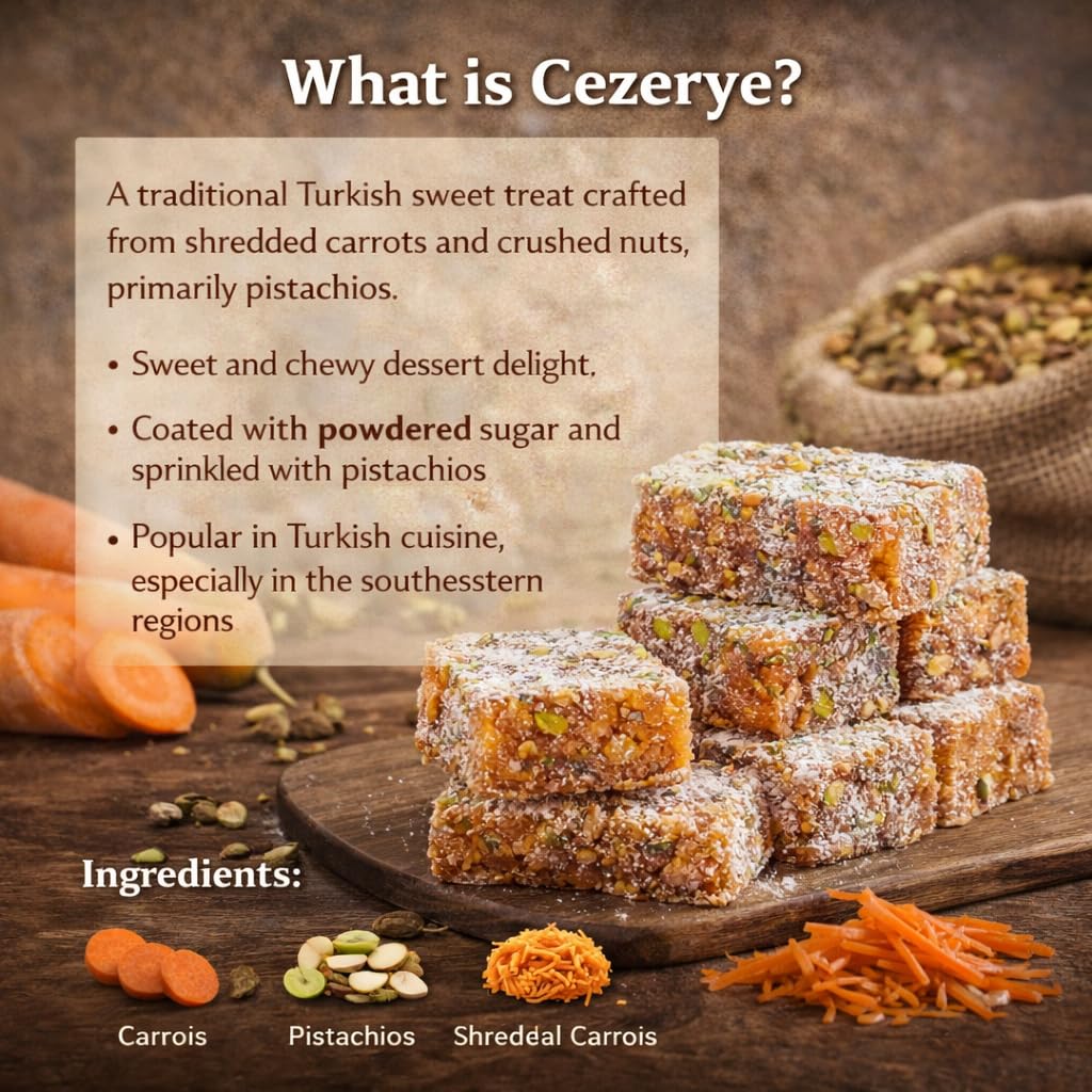 Süßigkeiten Set Cevizli Sucuk & Pistazien Cezerye