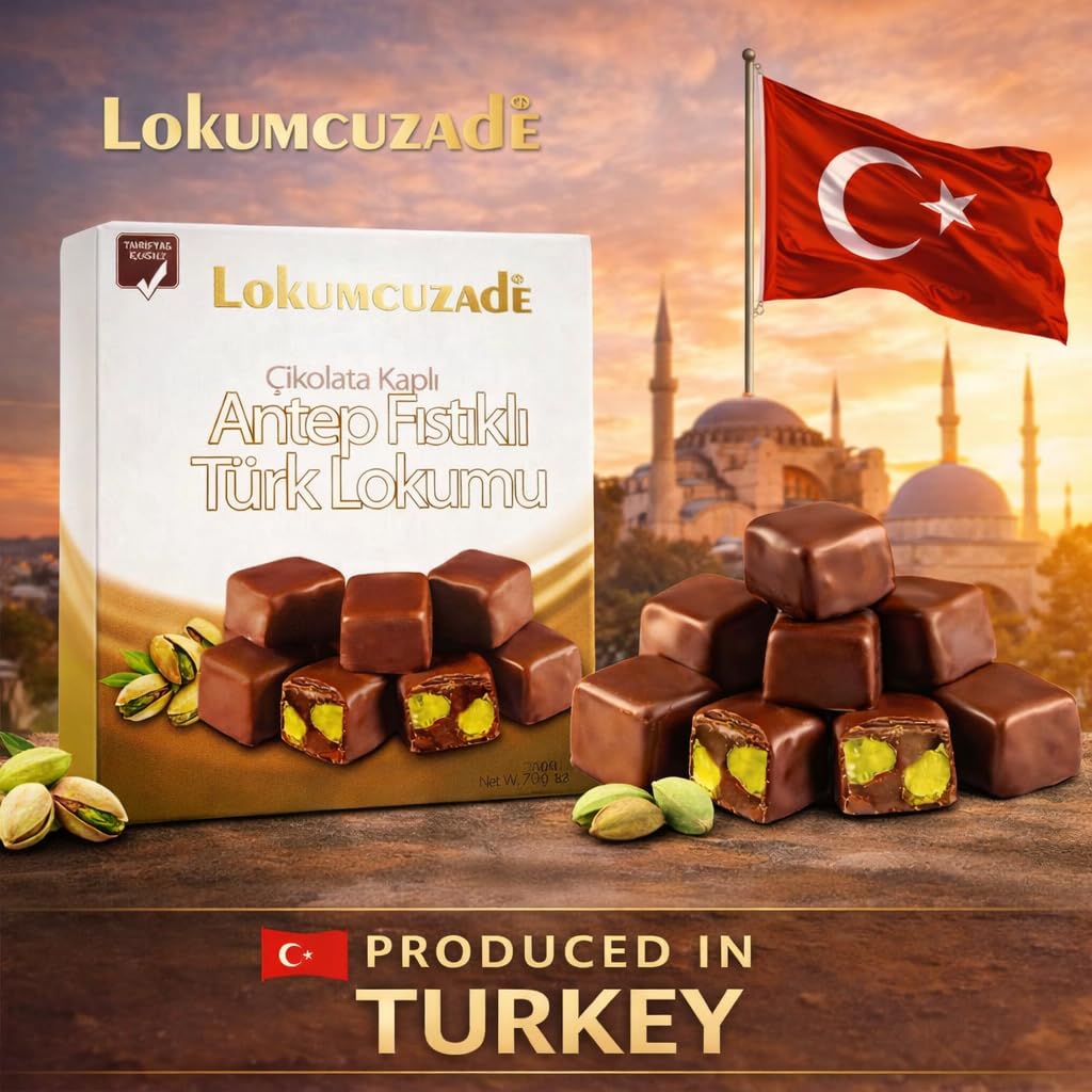Çikolatalı Fıstıklı Lokum 70 g