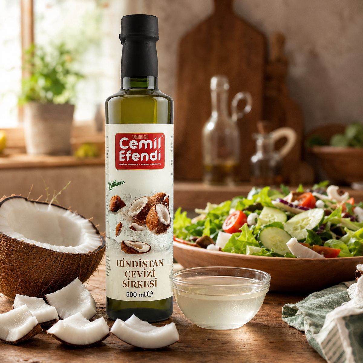Cemil Efendi Hindistan Cevizi Sirkesi 500 ml