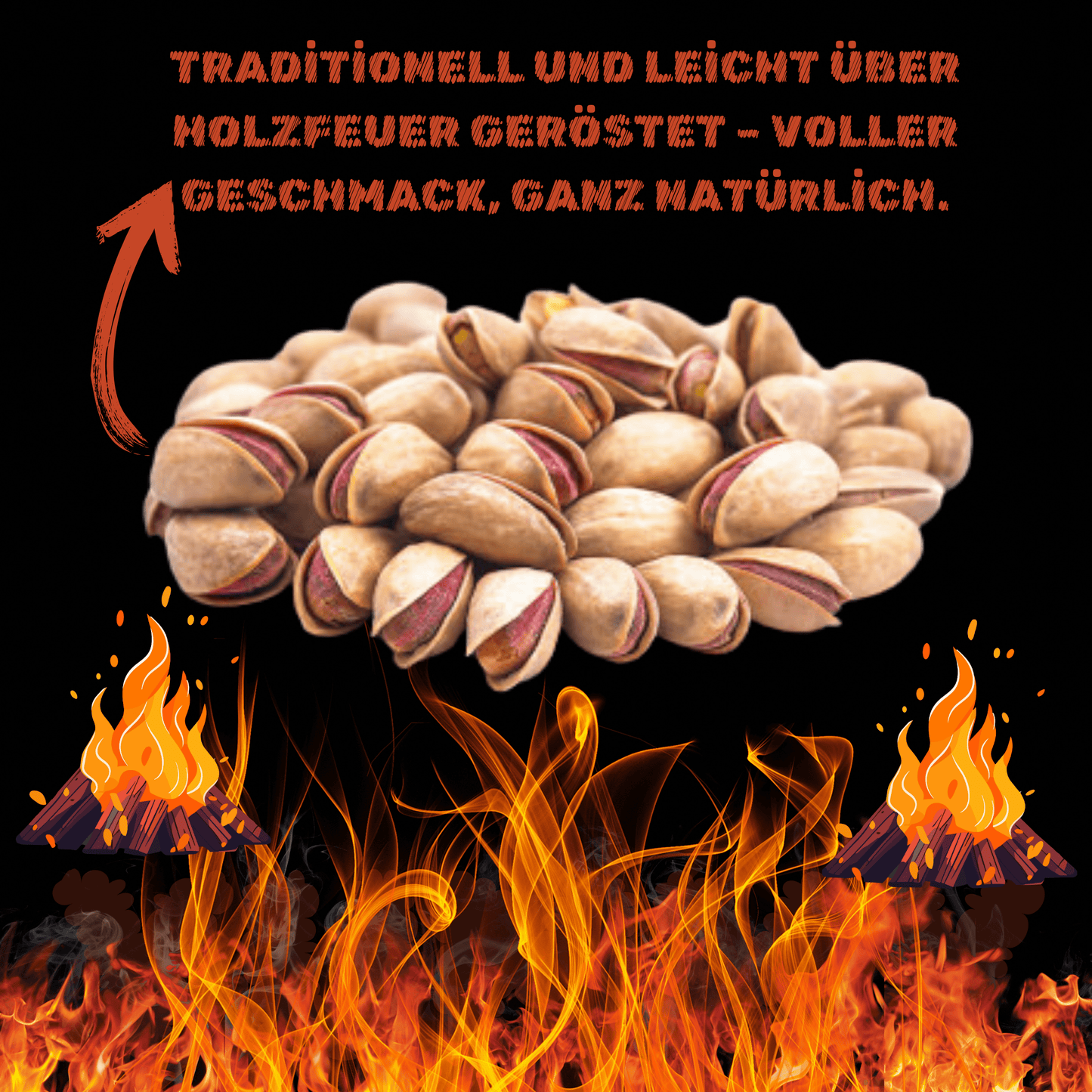 350g Antep Pistachios in Shell – Traditionally Wood-Roasted &amp; Lightly Salted Pistachios – From Gaziantep, Türkiye – Aromatic, Crunchy &amp; Natural – Premium Quality – Healthy Snack