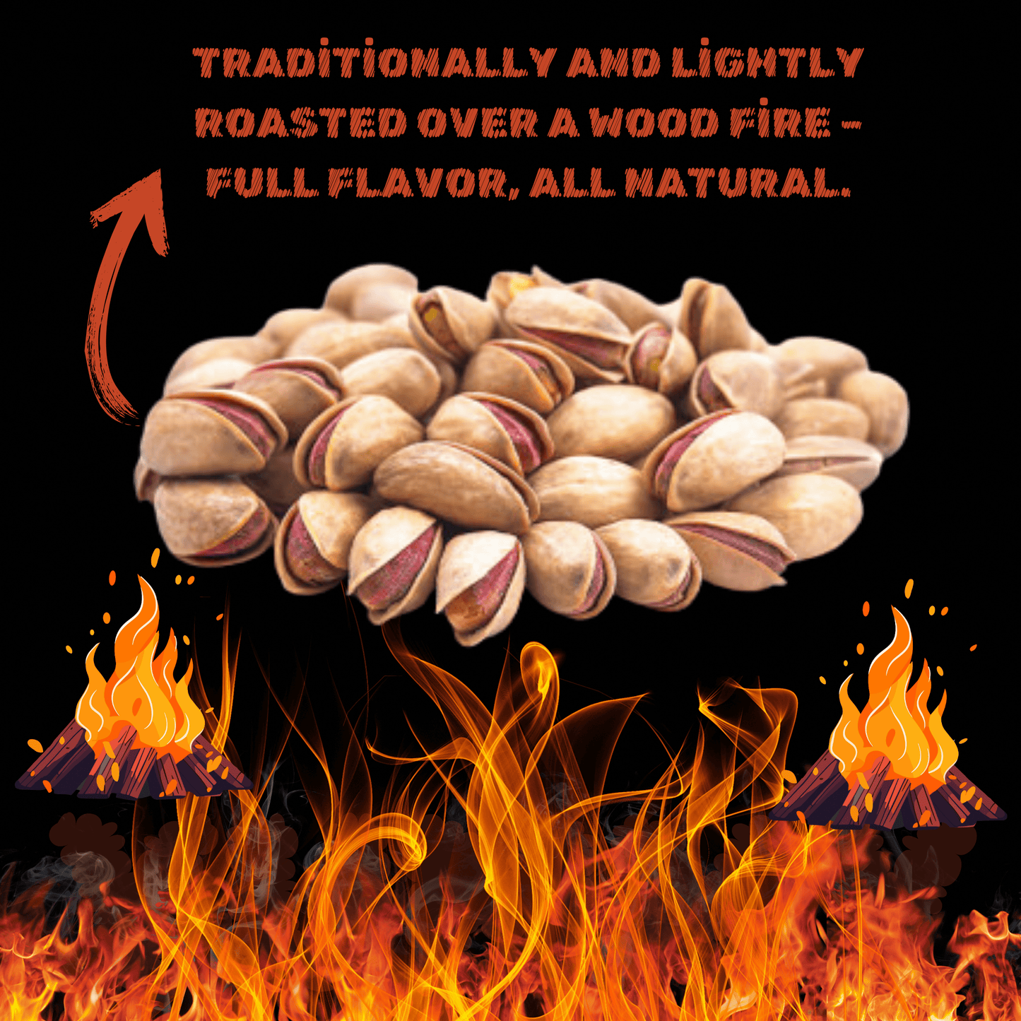 350g Antep Pistachios in Shell – Traditionally Wood-Roasted &amp; Lightly Salted Pistachios – From Gaziantep, Türkiye – Aromatic, Crunchy &amp; Natural – Premium Quality – Healthy Snack