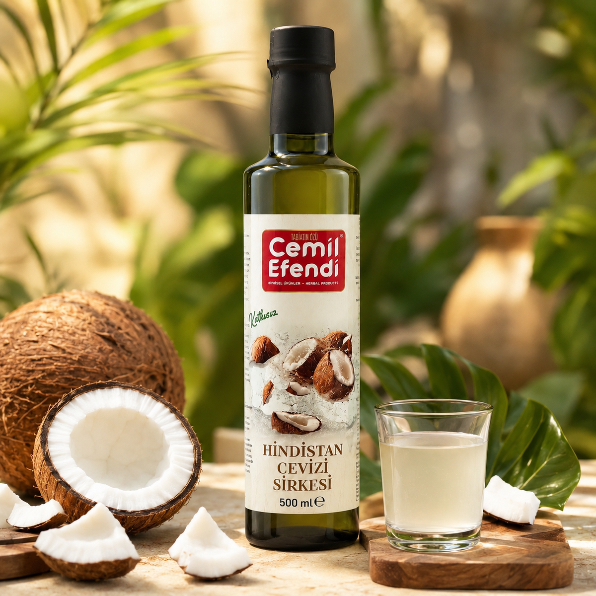 Cemil Efendi Hindistan Cevizi Sirkesi 500 ml