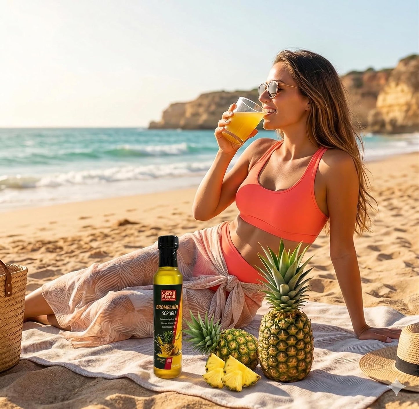Ananaslı Bromelain Şurubu 250ml