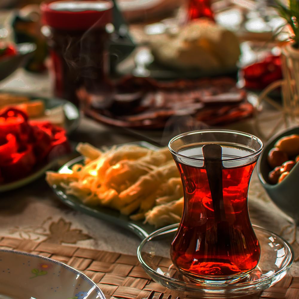 ÇAYKUR Çay Çiçeği Türkischer Schwarzer Tee, Tomurcuk Golden Buds Mischung, Natürlich Aromatischer Loser Tee, Leuchtend Rote Farbe, 2er pack 500g