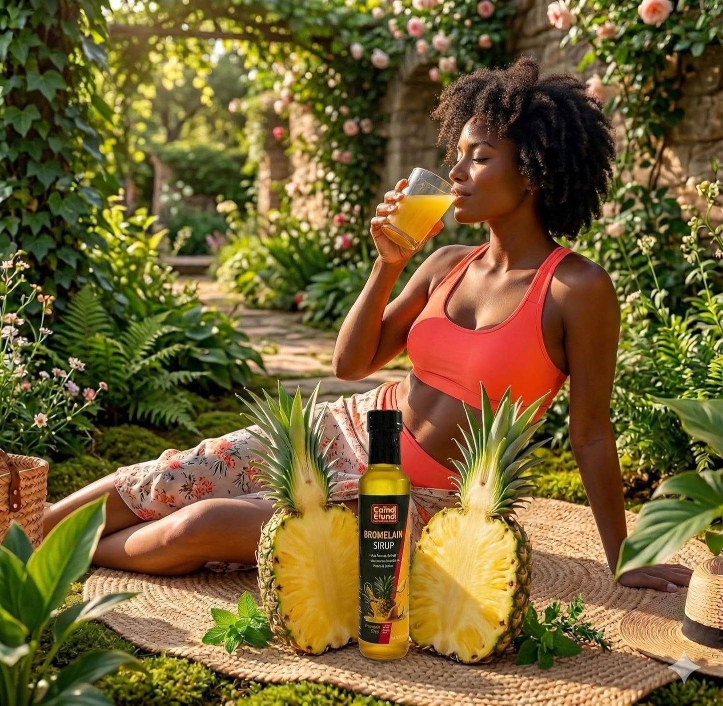 Ananaslı Bromelain Şurubu 250ml
