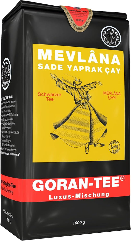Goran Mevlana Siyah Çay Lüks Karışım 1000 g