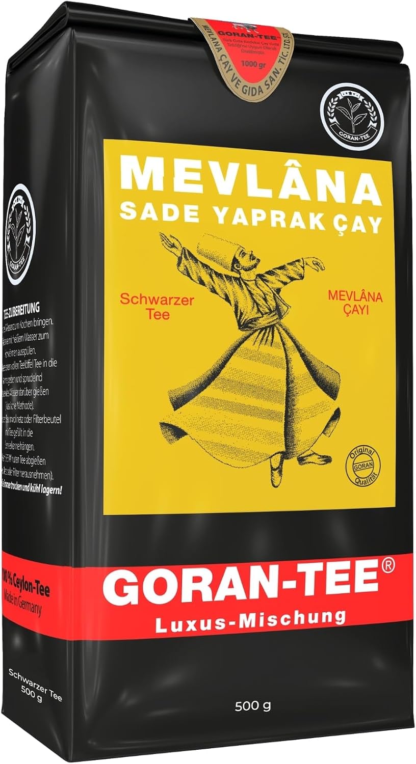 Goran Mevlana Siyah Çay Lüks Karışım 500 g