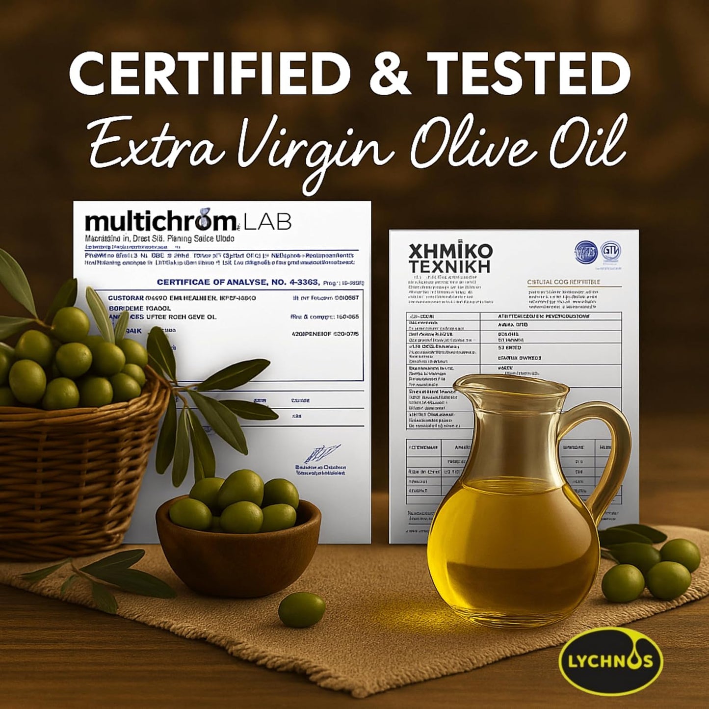 5 L Sifamix Griechisches Natives Olivenöl Extra aus Kreta – Traditionell von Hand geerntet & kaltgepresst direkt nach der Ernte – 100 % Natürlich – In Metallkanister mit Ausgießer im Vintage-Stil