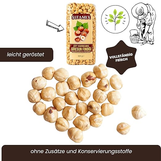 Giresun Premium Kavrulmuş Fındık 2×500 g