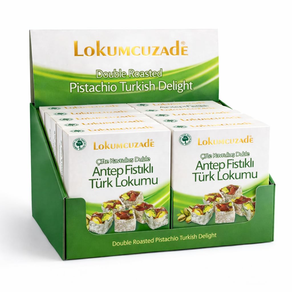 Pistazien Lokum (Turkish Delight) 8er Box 560 g
