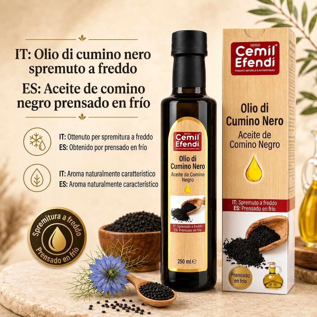 Cemil Efendi Soğuk Sıkım Çörek Otu Yağı 250 ml