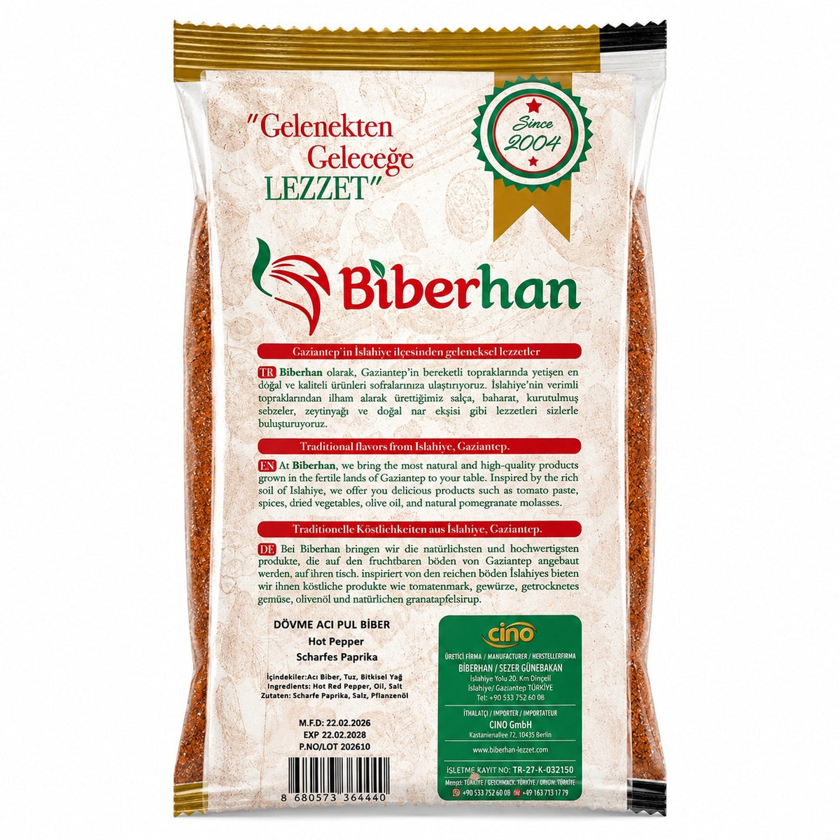 Biberhan Acı Pul Biber 250 g