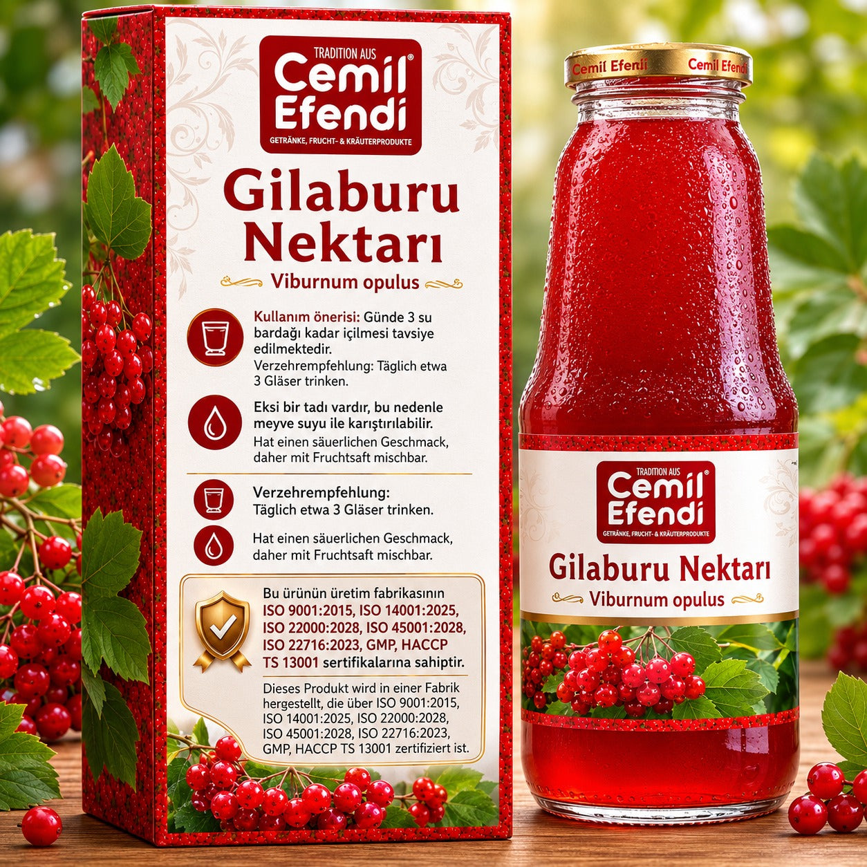 Gilaburu Nektarı 1 L