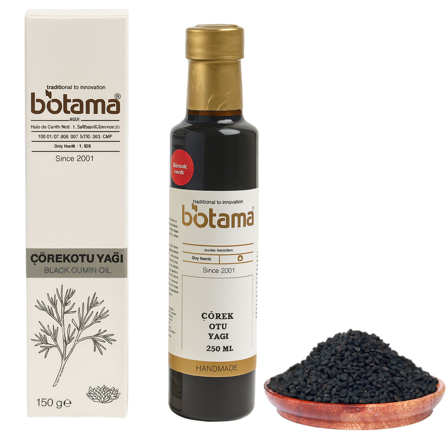 Premium quality black cumin seed oil 250 ml, 100% pure, without additives &amp; cold-pressed in a light-protected glass bottle, 99% genuine black cumin seed oil for cooking, skin &amp; hair care