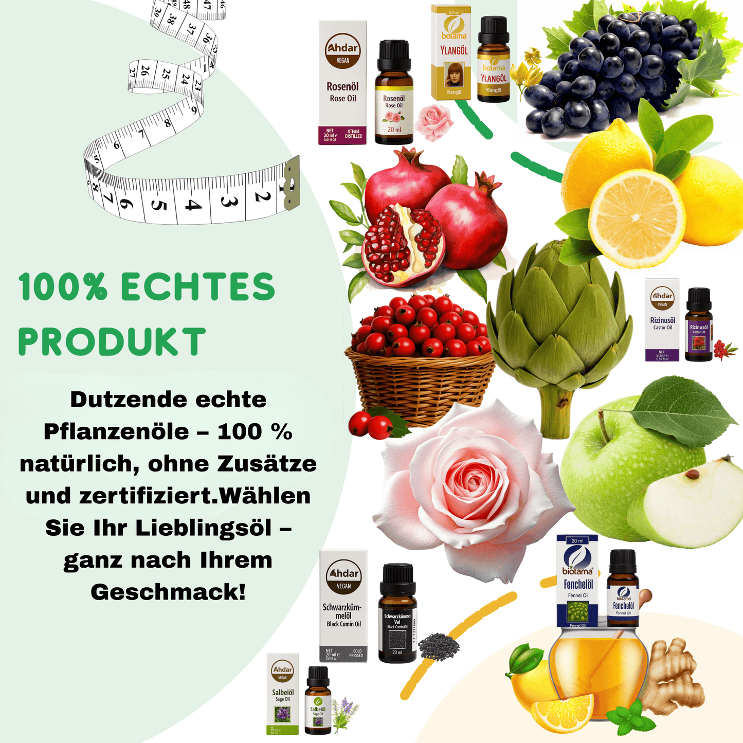 20 ml'lik birinci sınıf kekik yağı, %100 saf, katkı maddesi içermez ve ışıktan korunaklı cam şişede soğuk pres yöntemiyle üretilmiştir. Masaj, bakım ve gıda kullanımına uygun %99 oranında gerçek kekik yağıdır. 