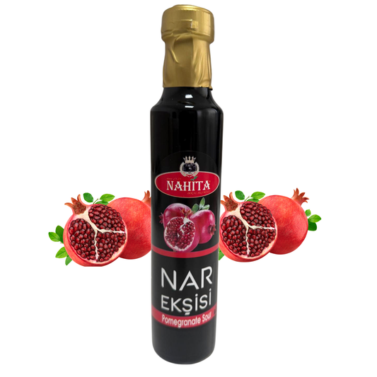 340g Granatapfelsirup – 100% Reiner Granatapfel Essenz aus türkischen Granatäpfeln | Natürlich, Vegan & Ohne Zusatzstoffe | Traditionell Hergestellt – Perfekt für Salate & Saucen