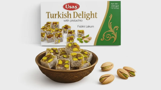 Türk Lokumu Antep Fıstıklı Lokum 350 g